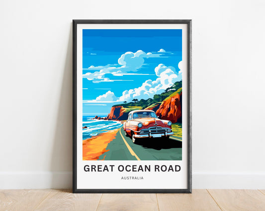 Great Ocean Road Travel Poster