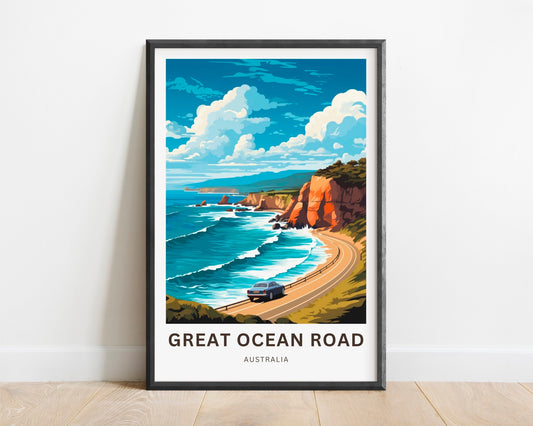 Great Ocean Road Travel Poster
