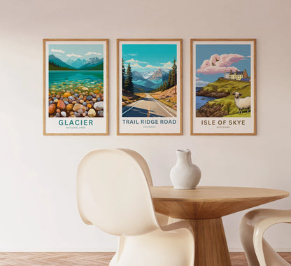 Trail Ridge Road Travel Poster