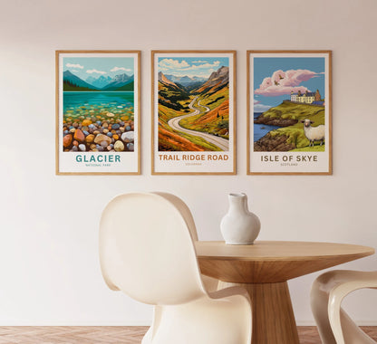 Trail Ridge Road Travel Poster