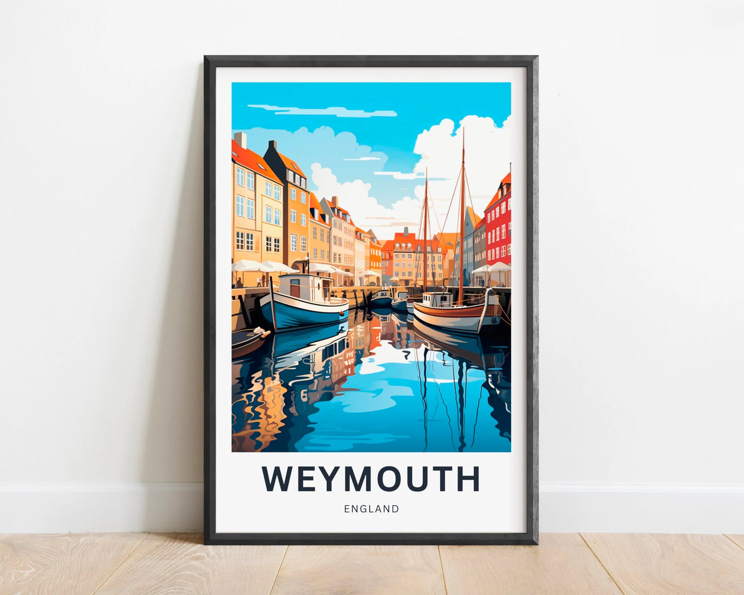 Weymouth Travel Poster