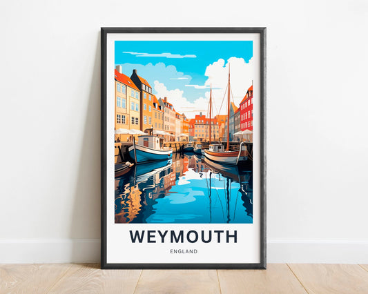 Weymouth Travel Poster