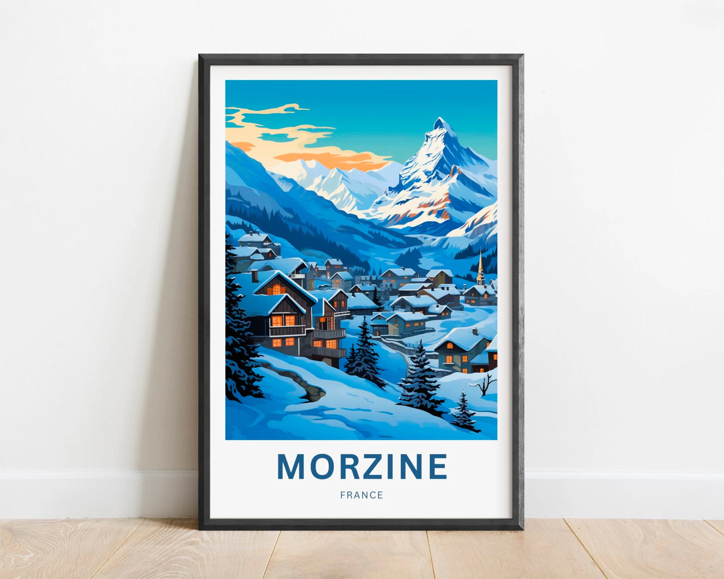 Morzine Travel Poster