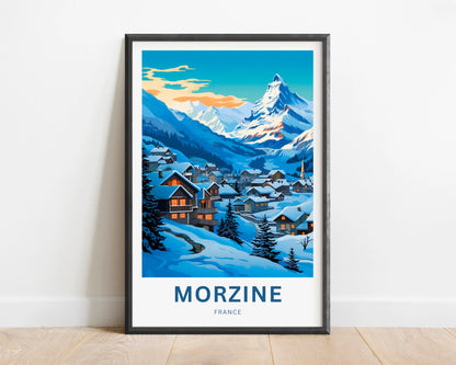 Morzine Travel Poster