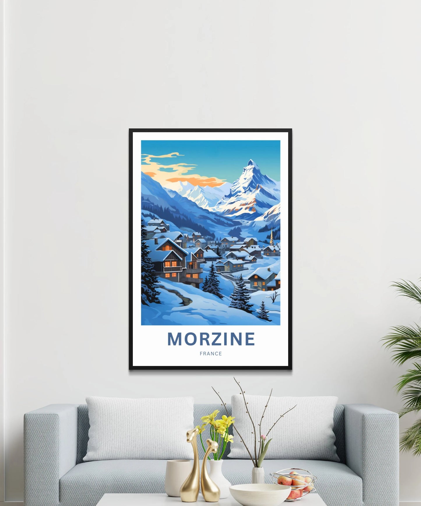 Morzine Travel Poster