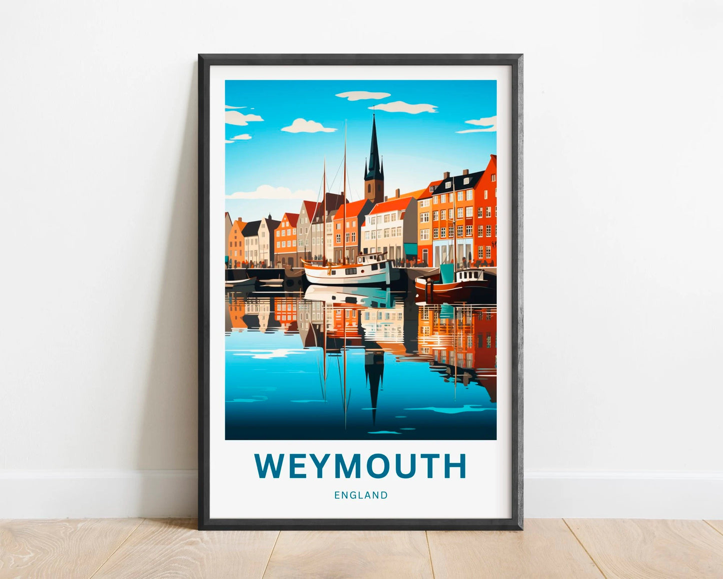 Weymouth Travel Poster