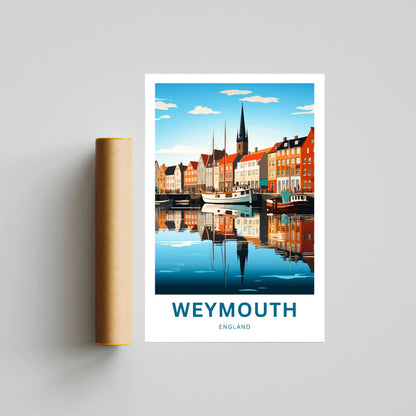 Weymouth Travel Poster