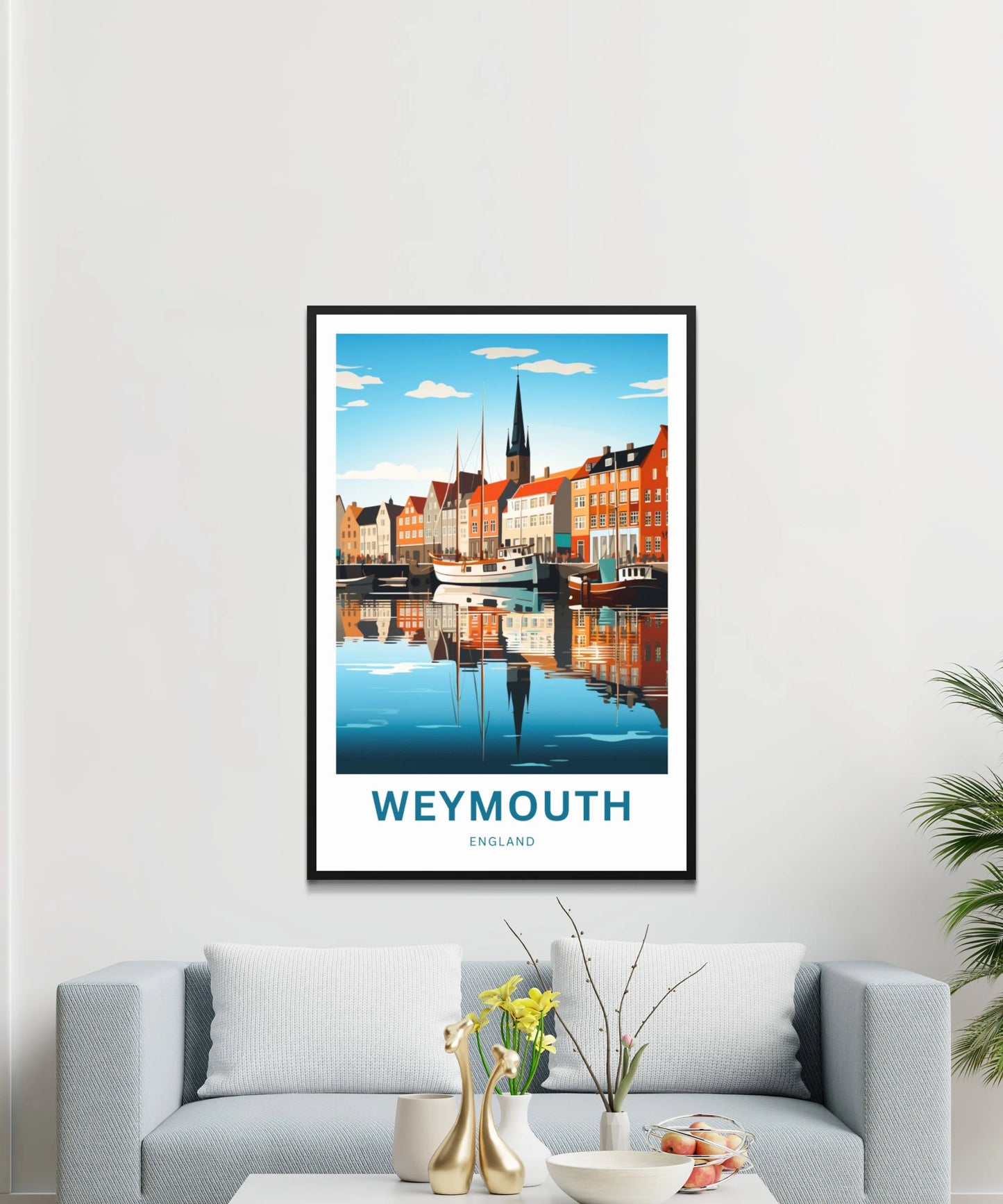 Weymouth Travel Poster