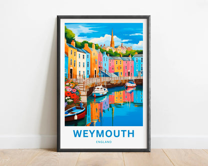 Weymouth Travel Poster