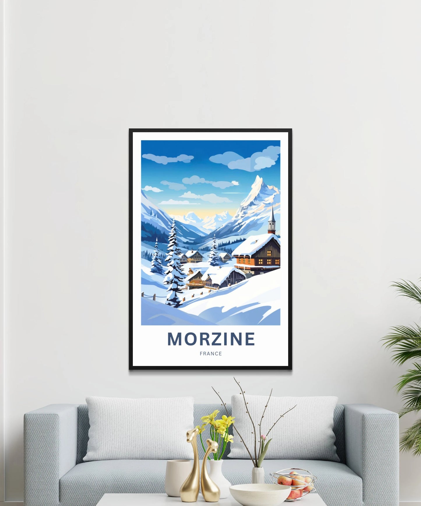 Morzine Travel Poster