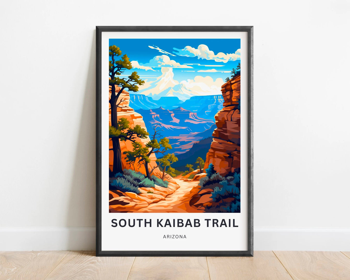 South Kaibab Travel Poster