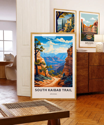 South Kaibab Travel Poster