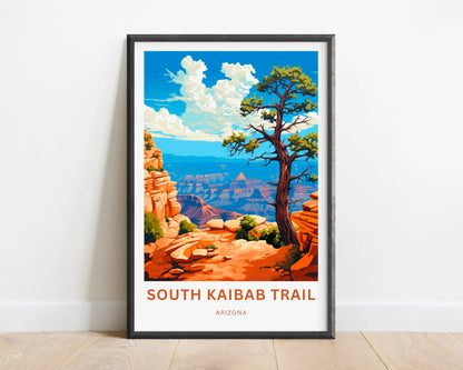 South Kaibab Travel Poster