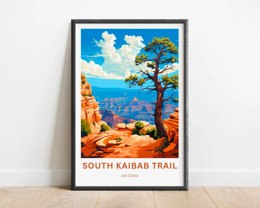 South Kaibab Travel Poster