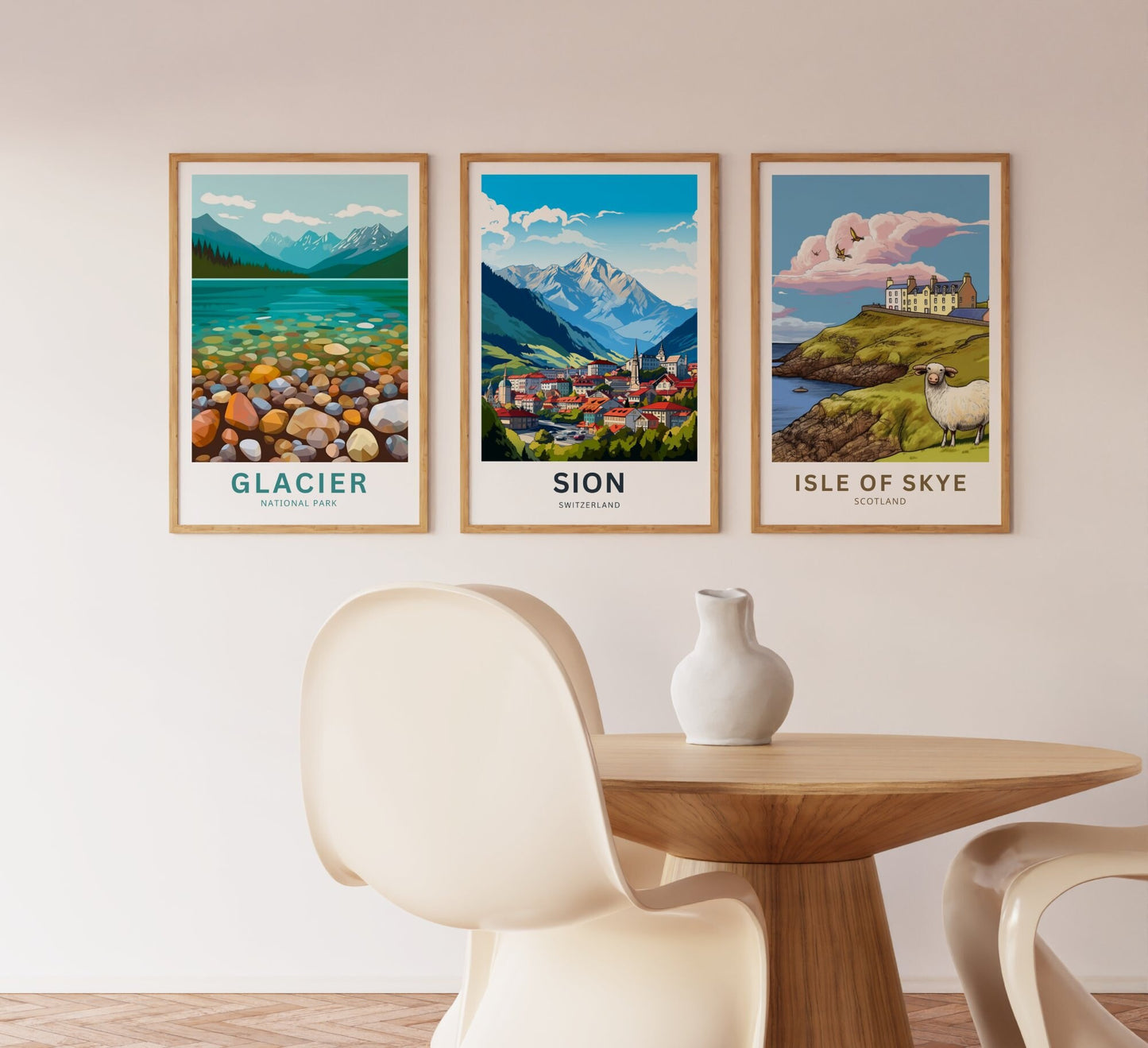 Sion Travel Poster