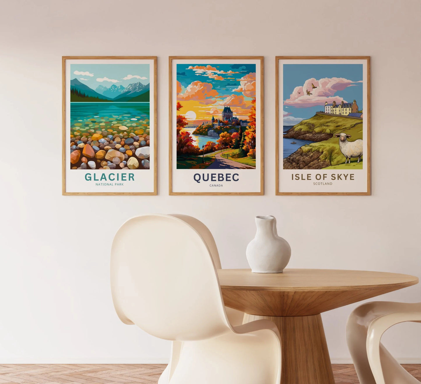 Quebec Travel Poster