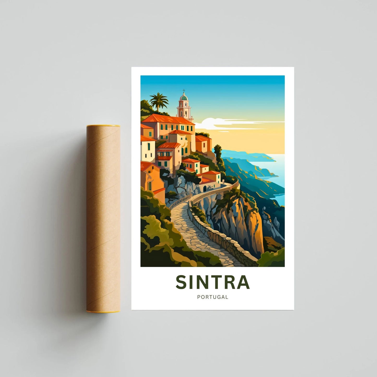 Sintra Travel Poster