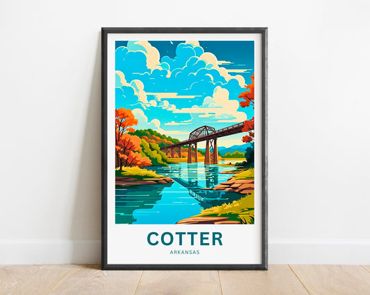 Cotter Travel Poster