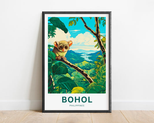 Bohol Travel Poster