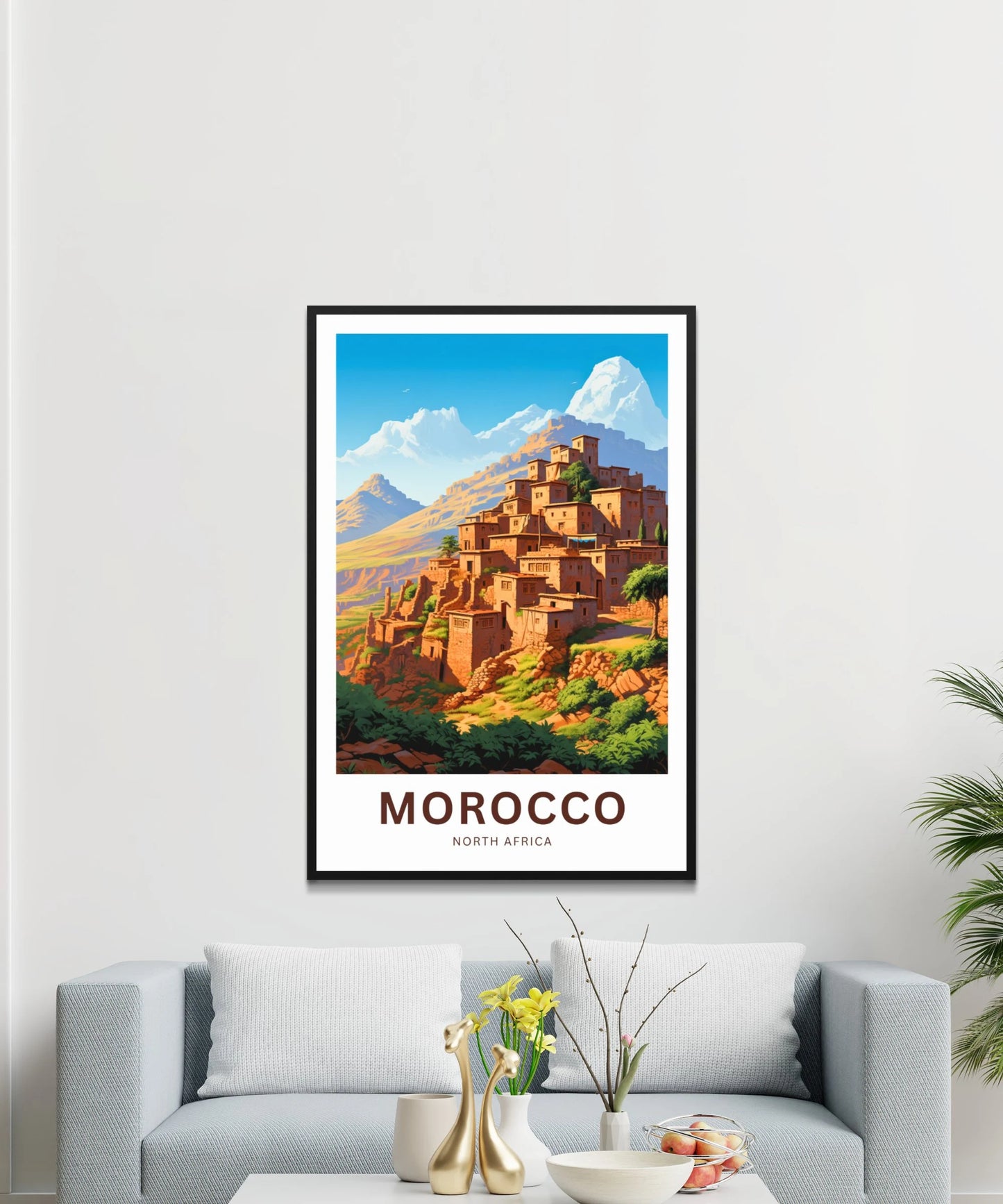 Morocco Travel Poster