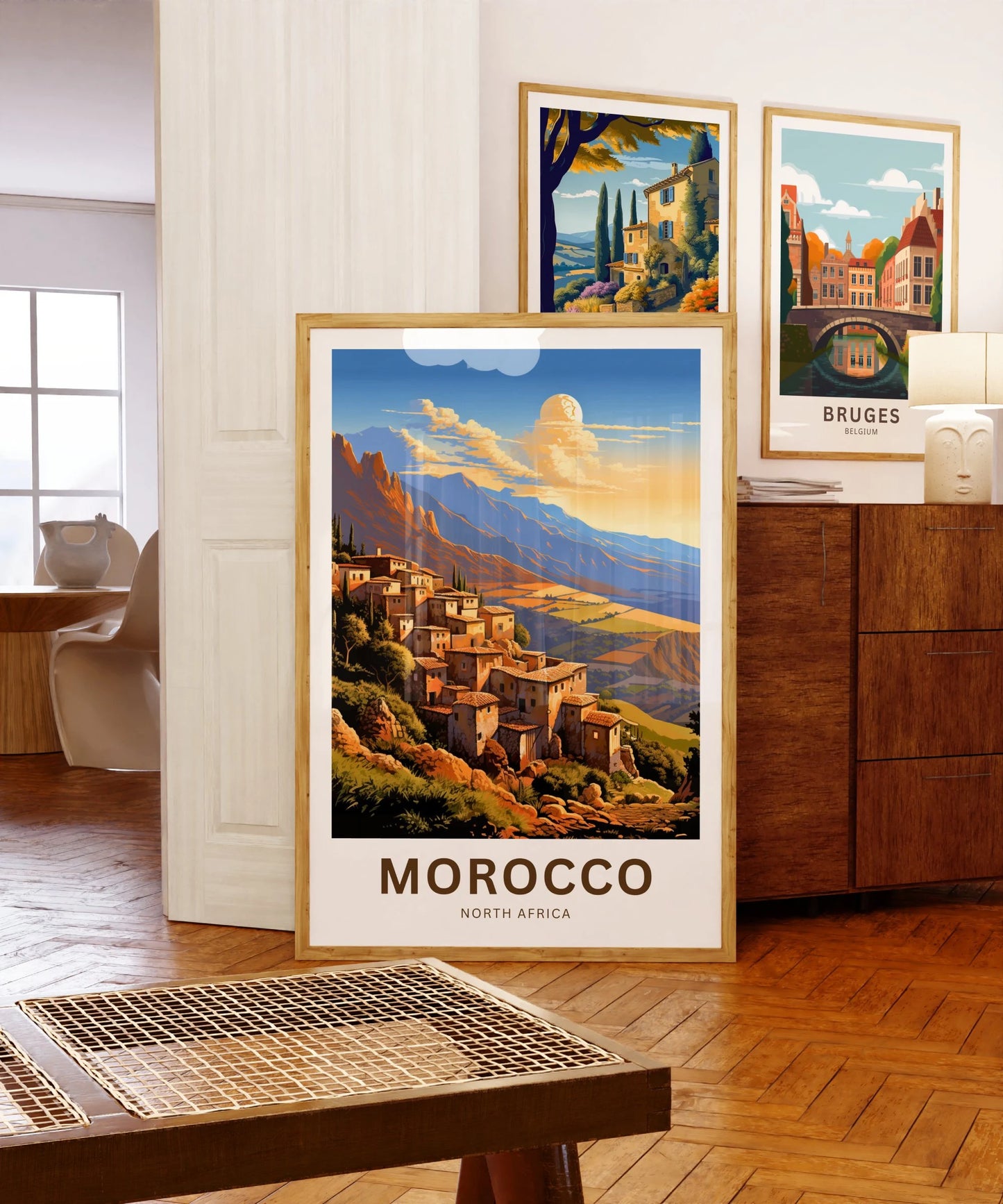 Morocco Travel Poster