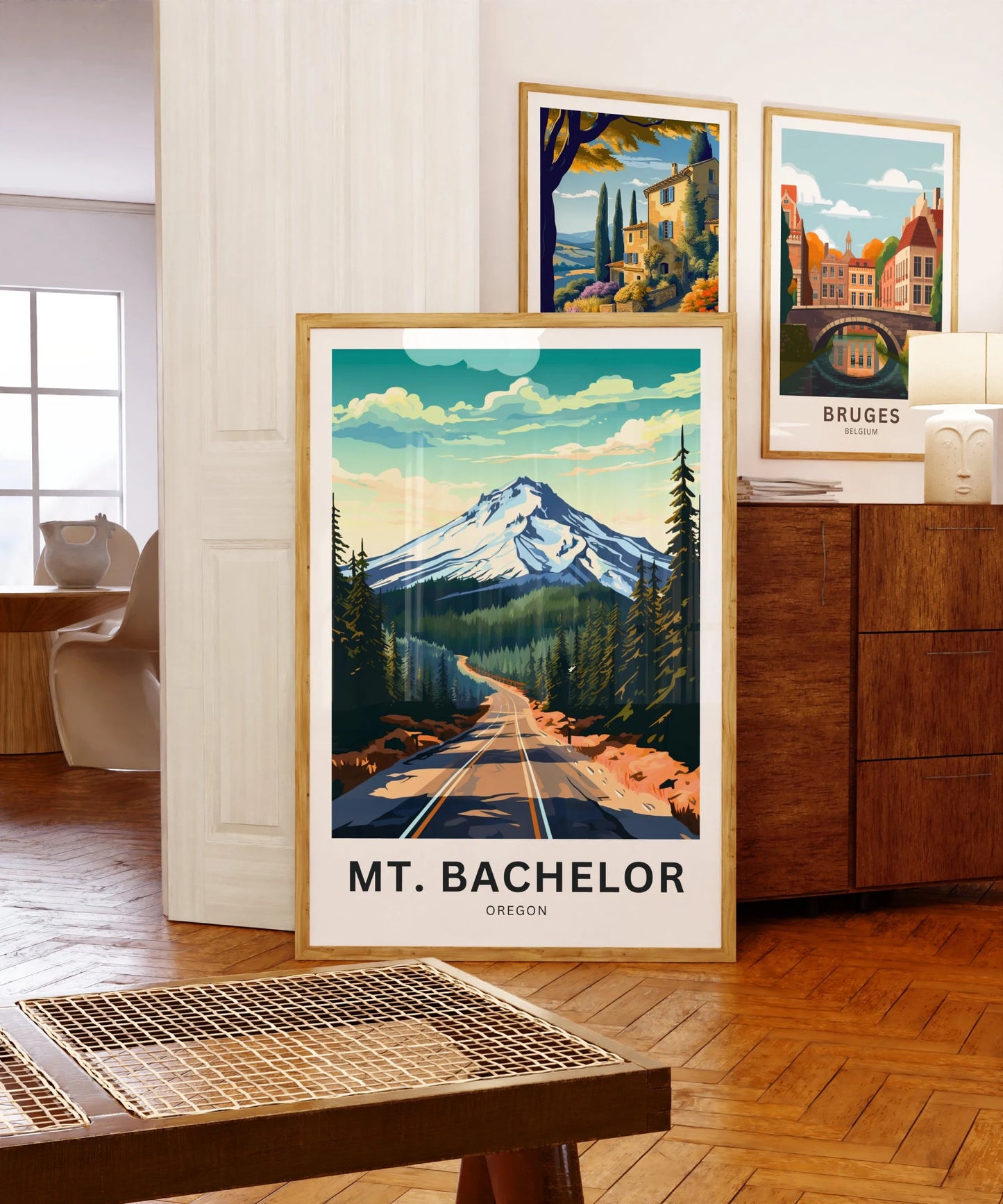 Mount Bachelor Travel Poster