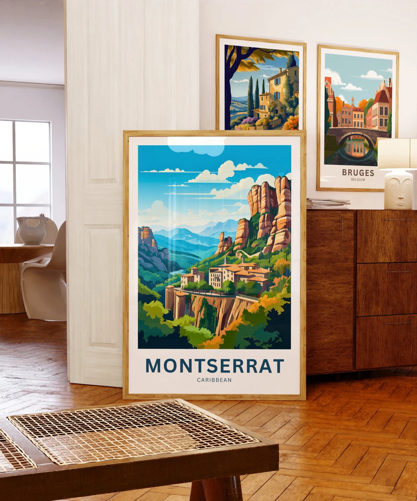 Montserrat Travel Poster