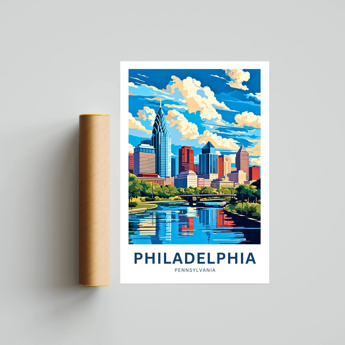 Philadelphia Travel Poster