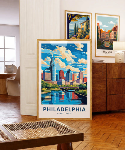 Philadelphia Travel Poster