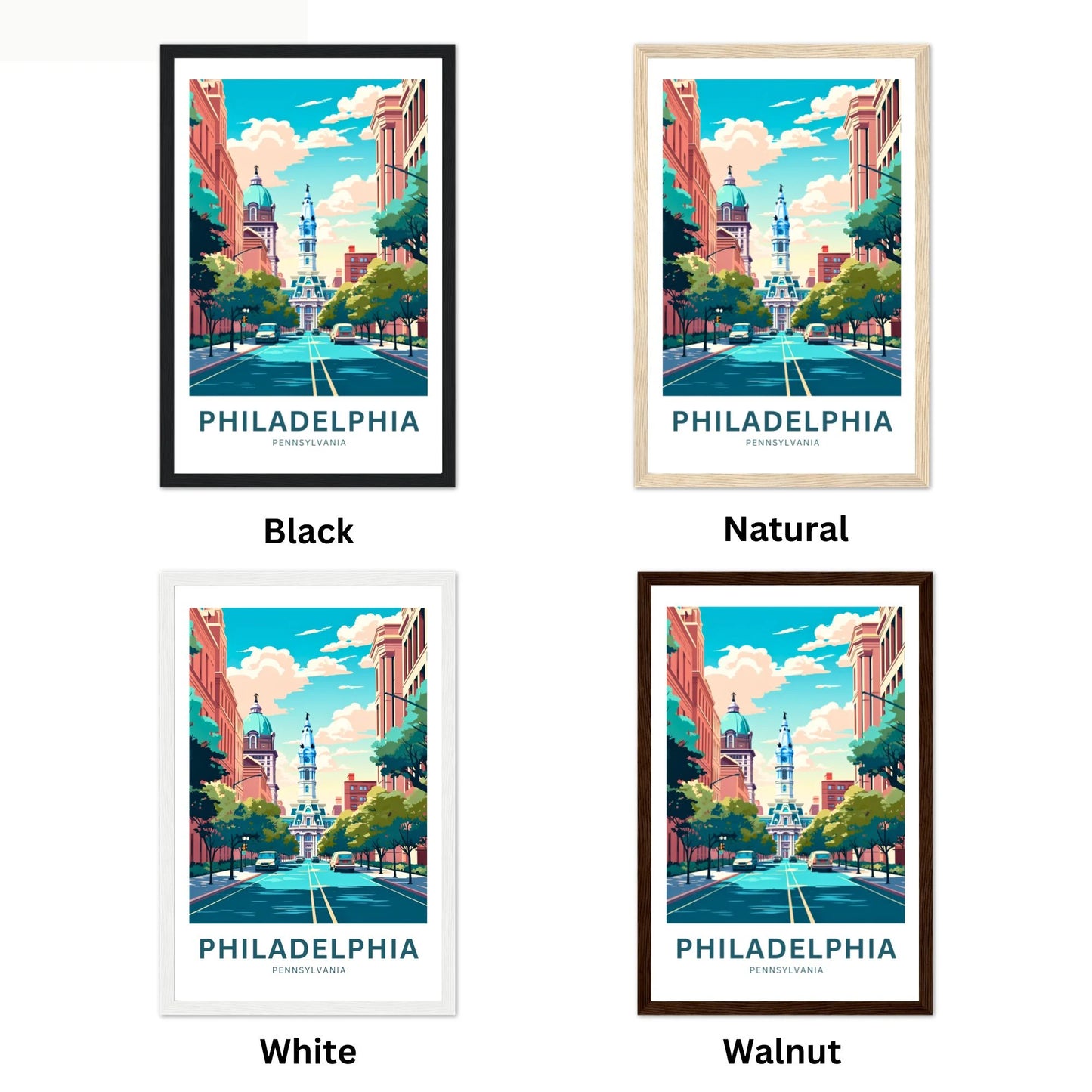 Philadelphia Travel Poster