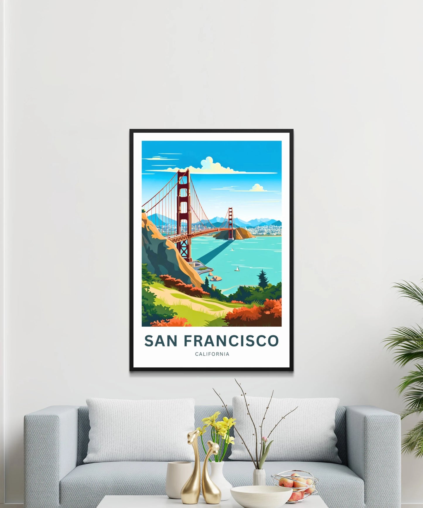 San Francisco Travel Poster