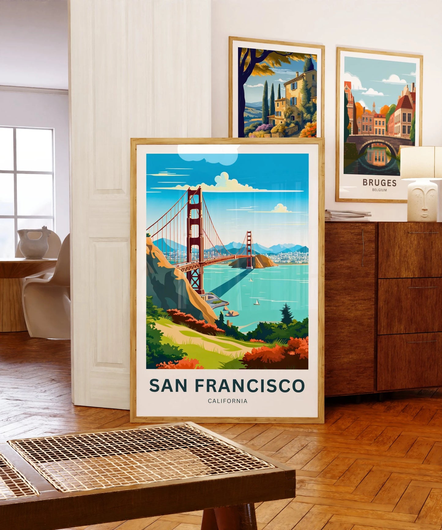 San Francisco Travel Poster