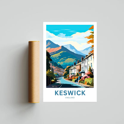 Keswick Travel Poster