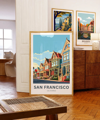 San Francisco Travel Poster