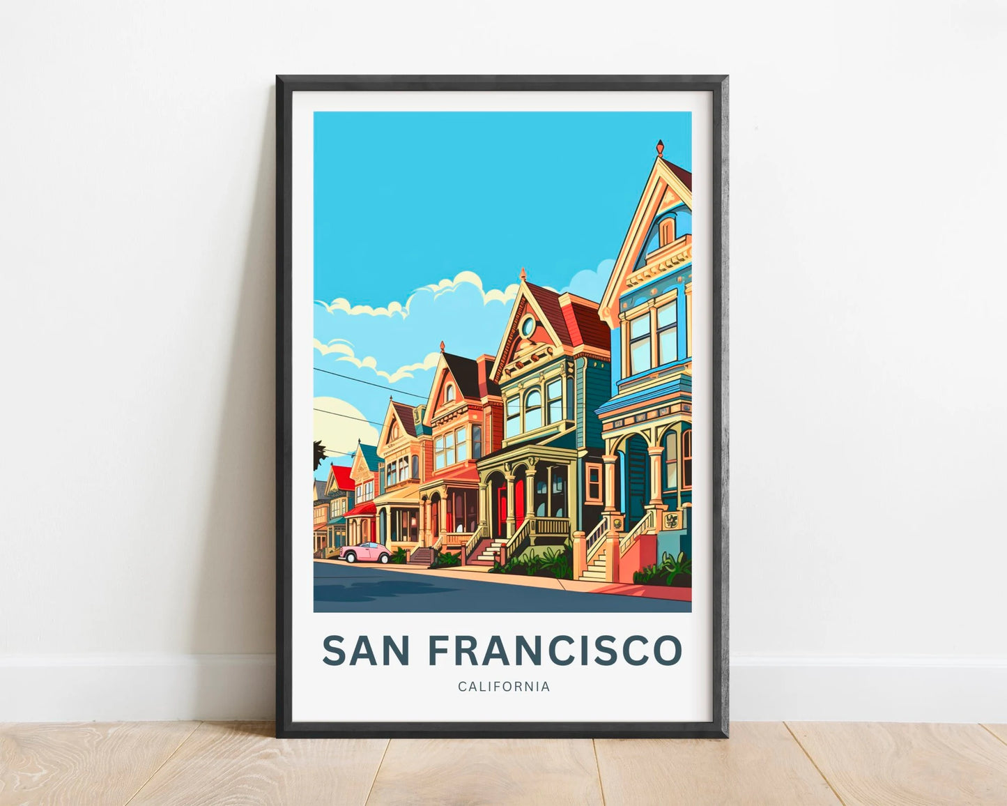 San Francisco Travel Poster