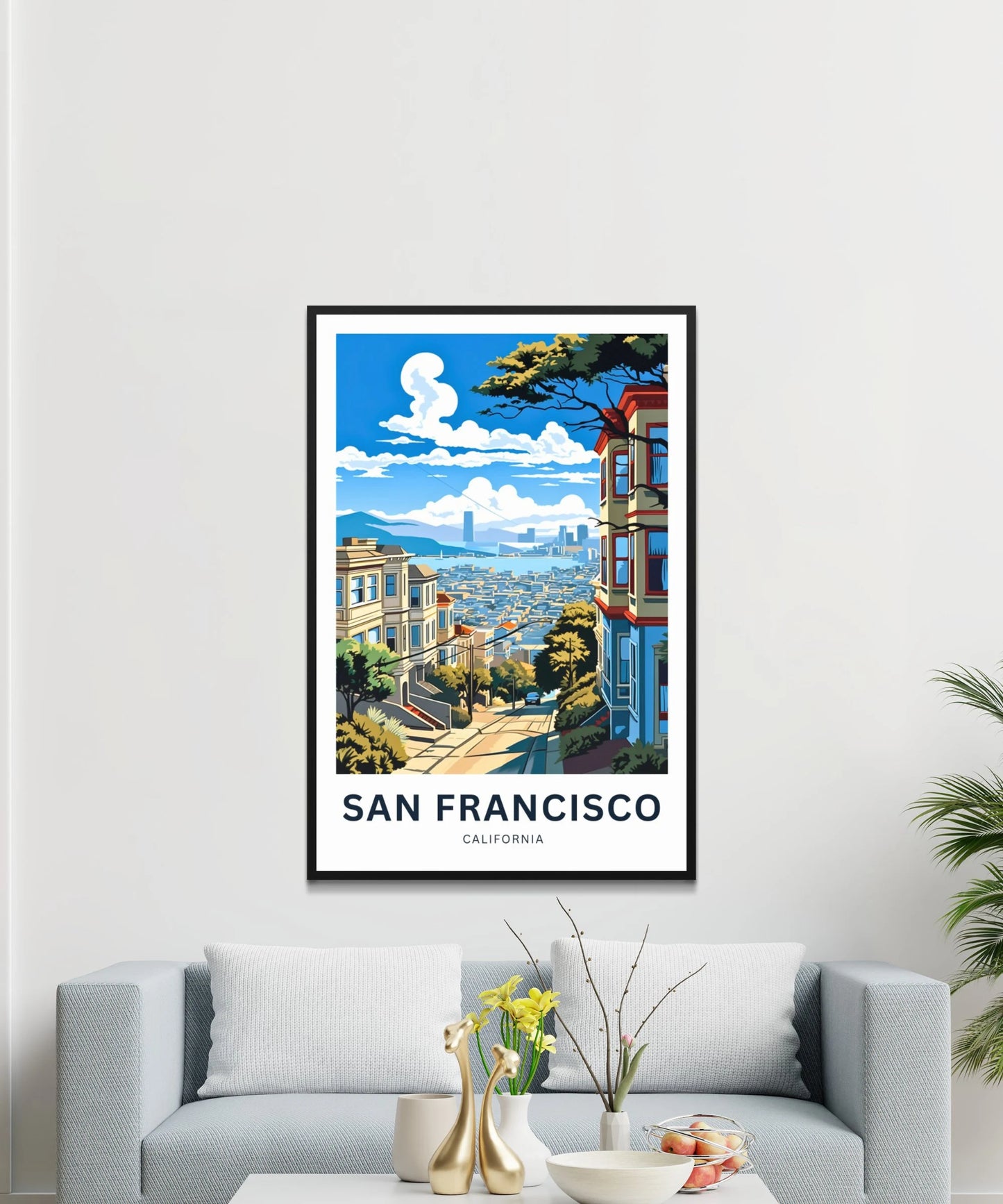 San Francisco Travel Poster