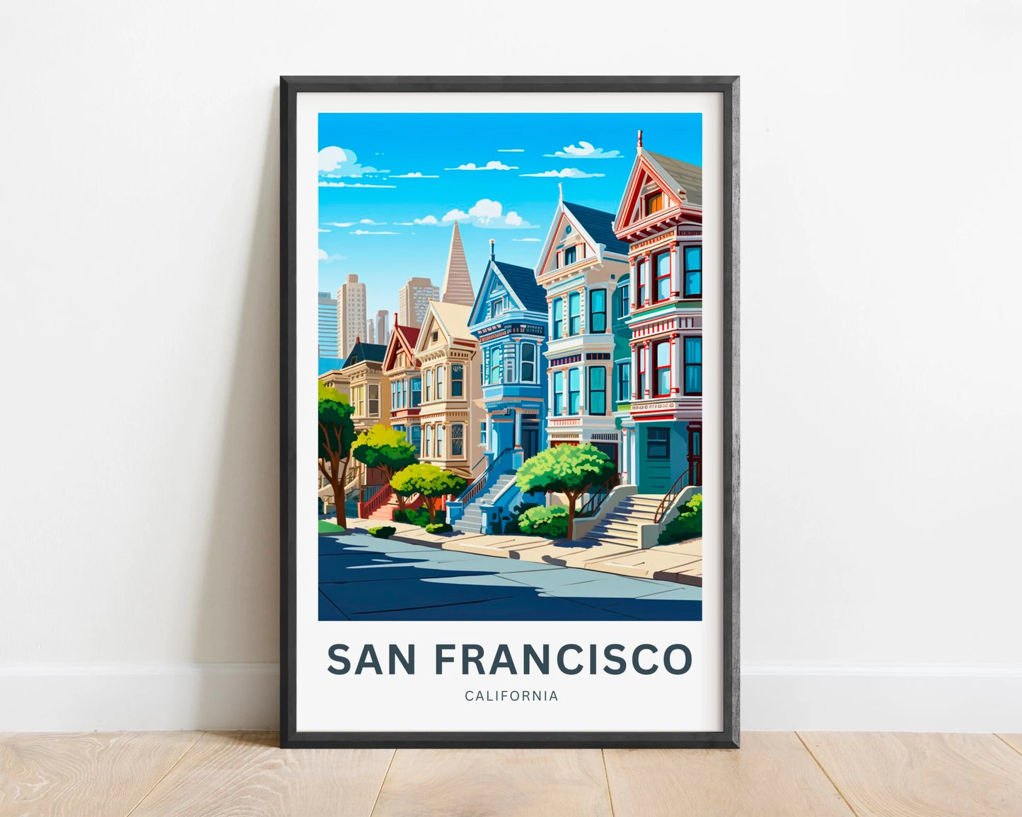 San Francisco Travel Poster