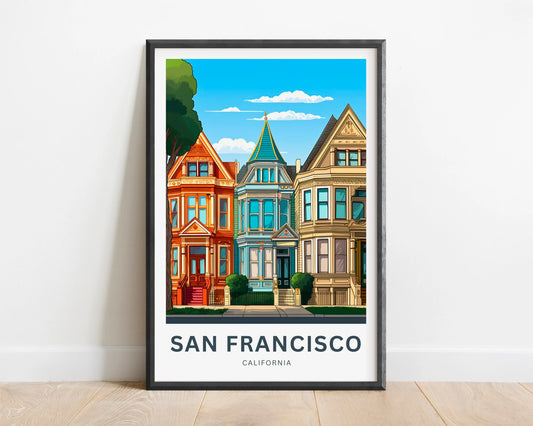 San Francisco Travel Poster