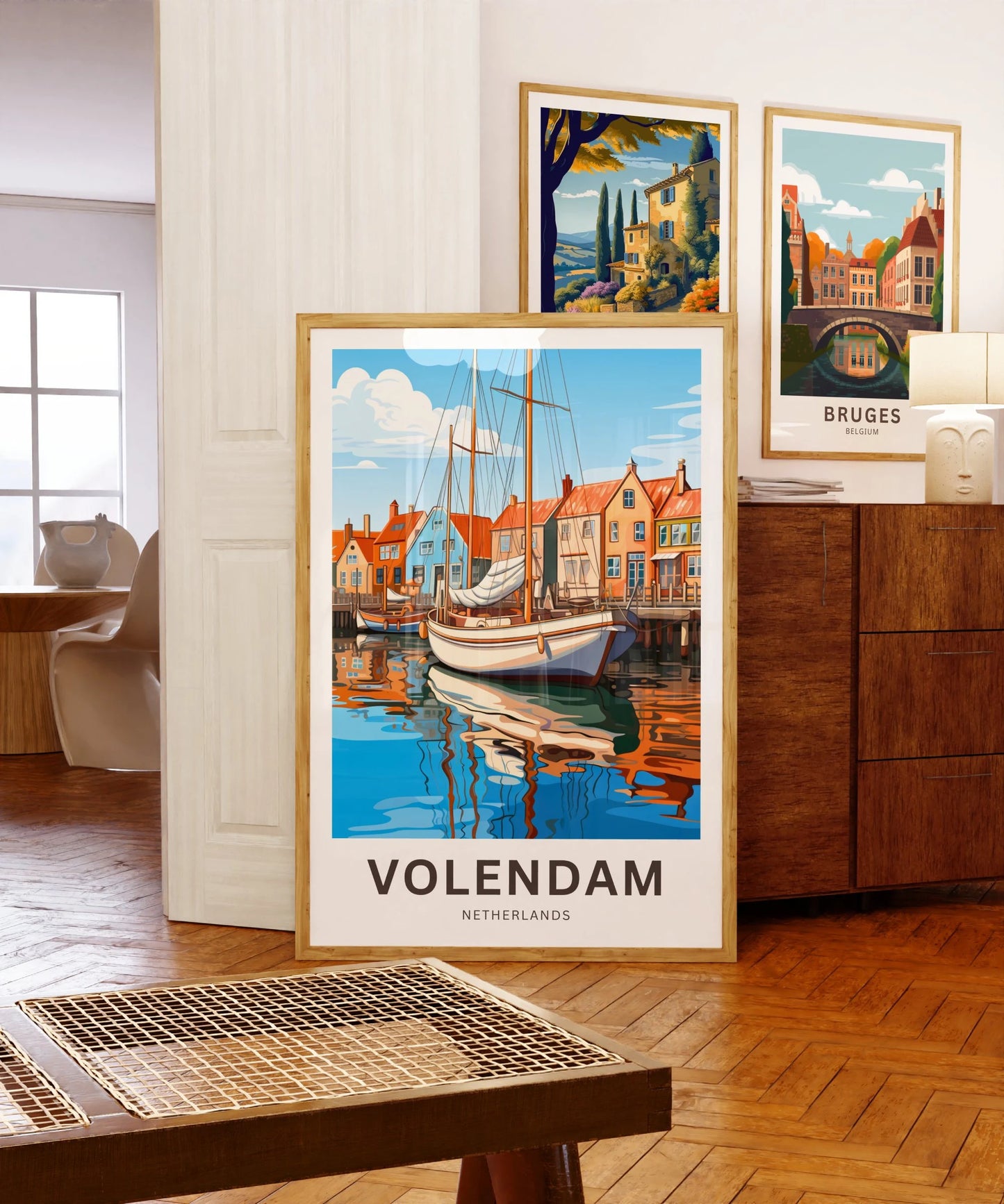 Volendam Travel Poster