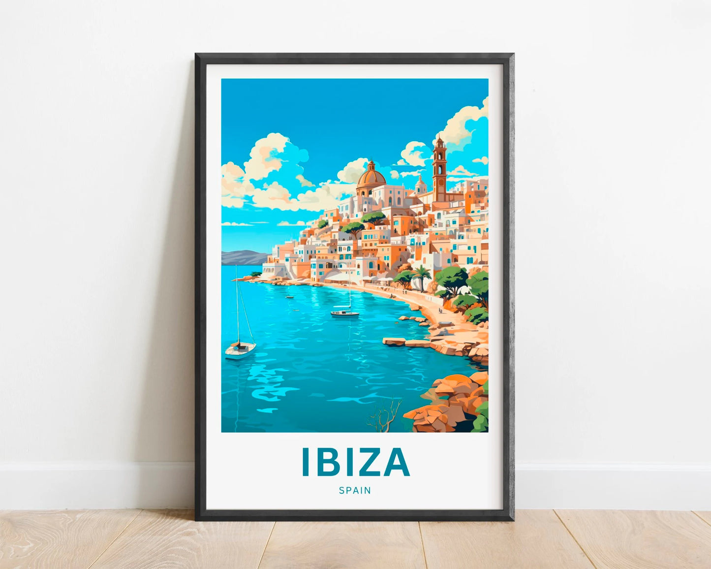 Ibiza Travel Poster