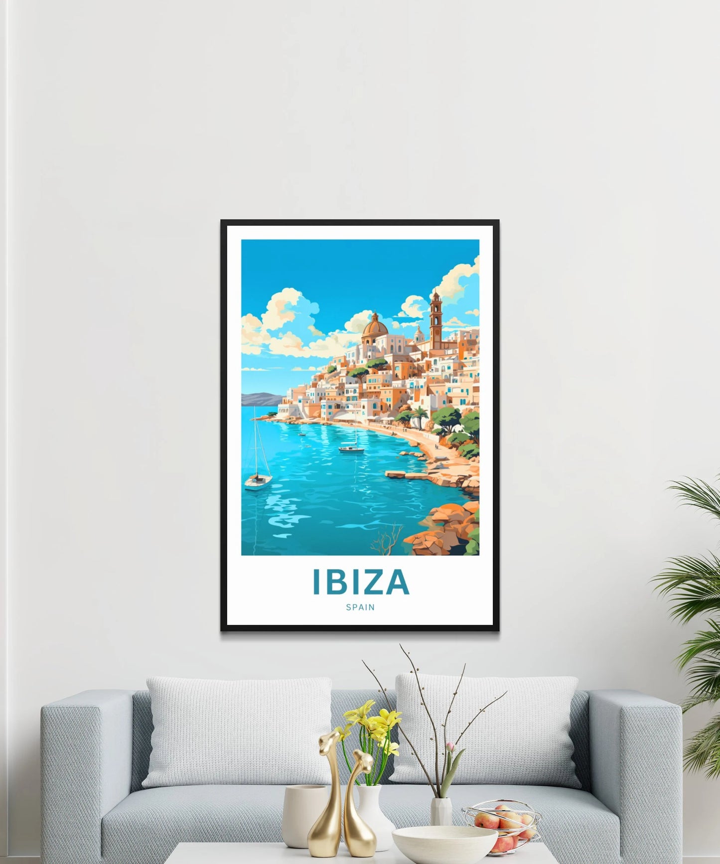 Ibiza Travel Poster