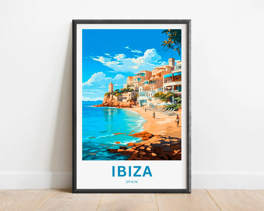 Ibiza Travel Poster