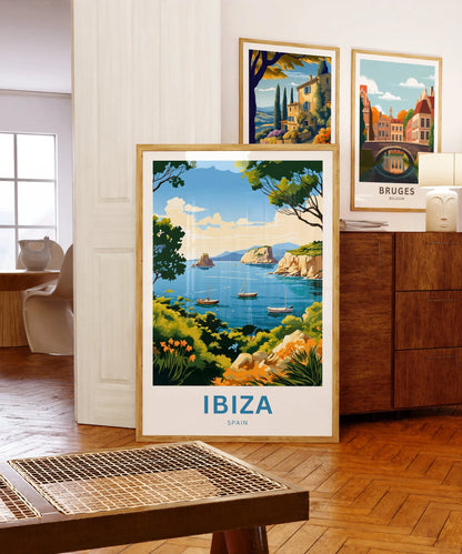 Ibiza Travel Poster