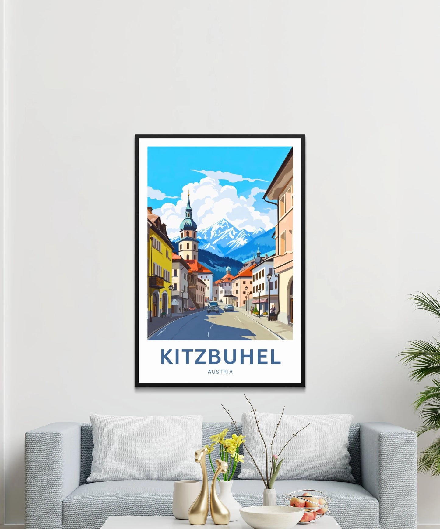 Kitzbuhel Travel Poster