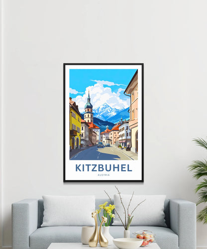 Kitzbuhel Travel Poster