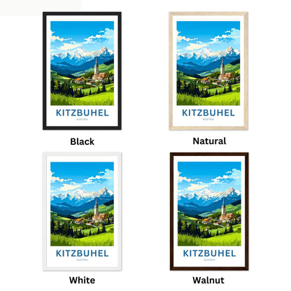 Kitzbuhel Travel Poster