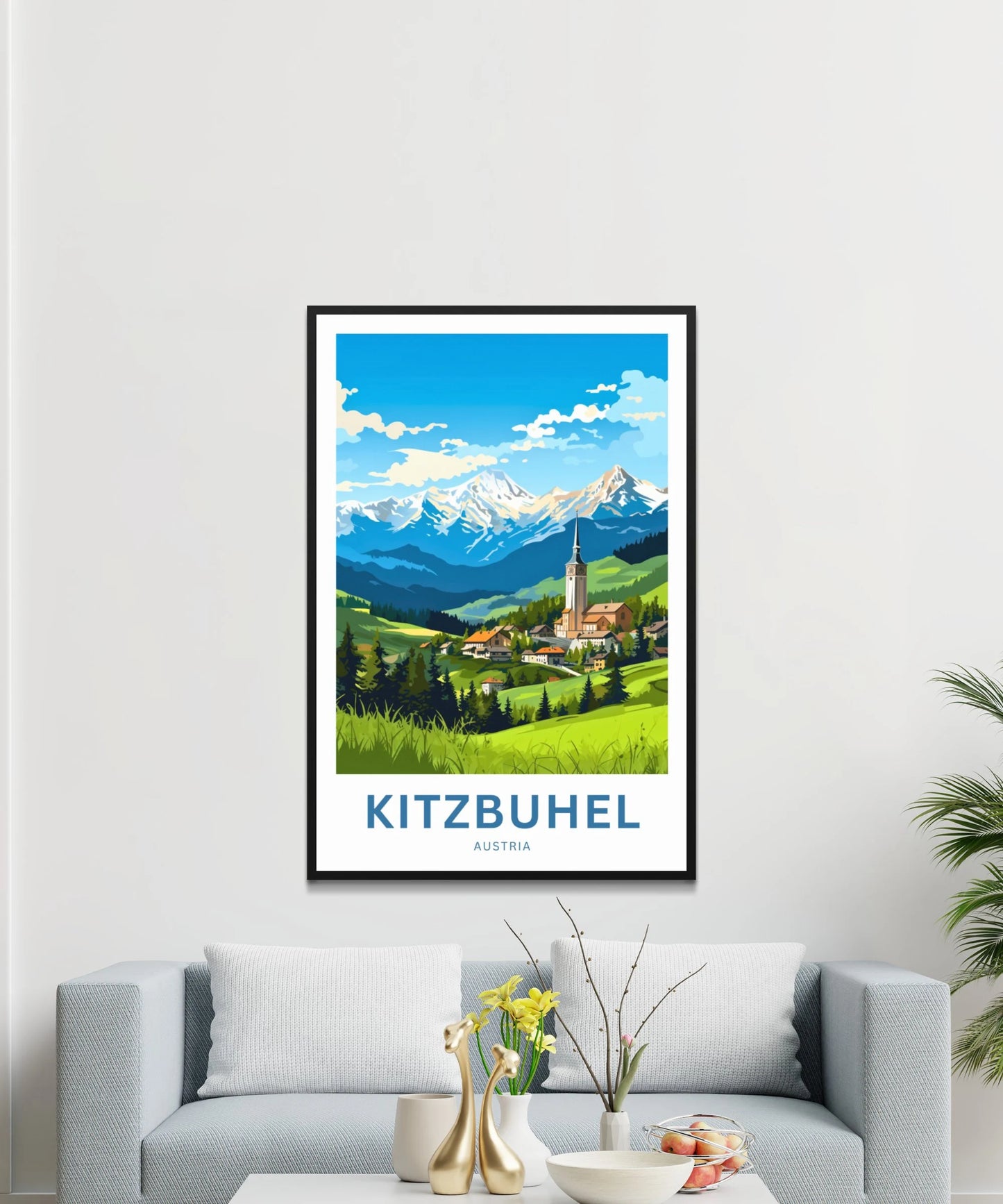Kitzbuhel Travel Poster