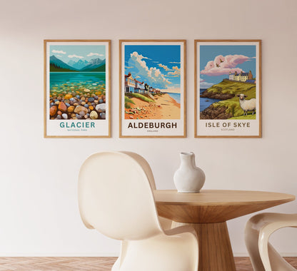 Aldeburgh Travel Poster