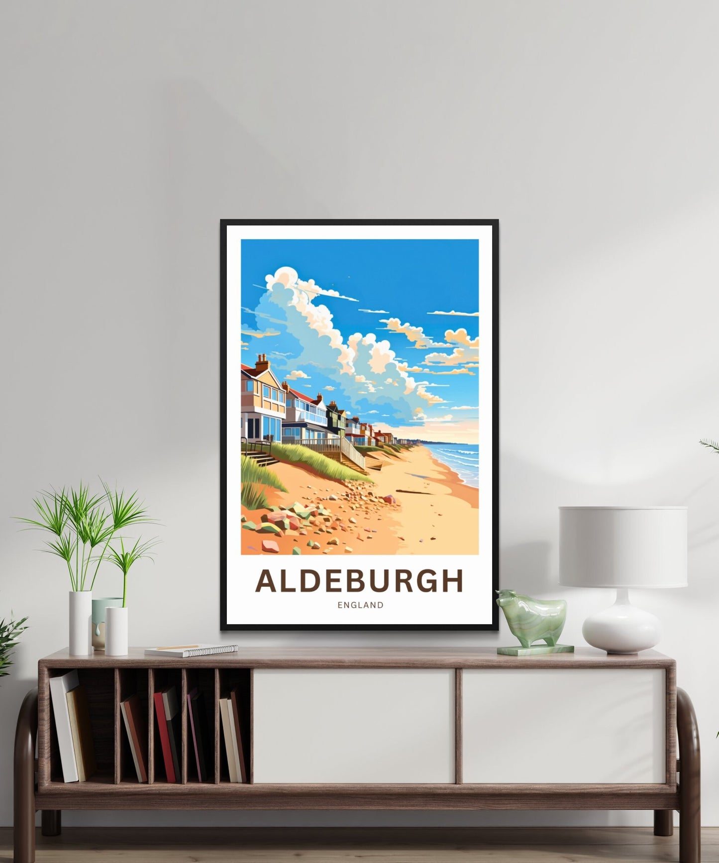 Aldeburgh Travel Poster