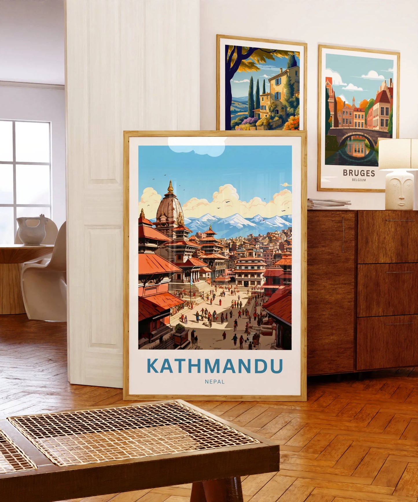 Kathmandu Travel Poster